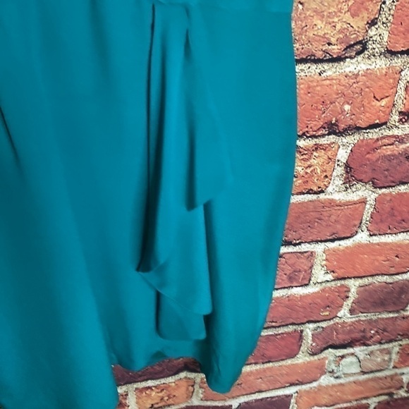 Whistles 100% Silk Faux Wrap Dress Size 6 - Picture 9 of 14